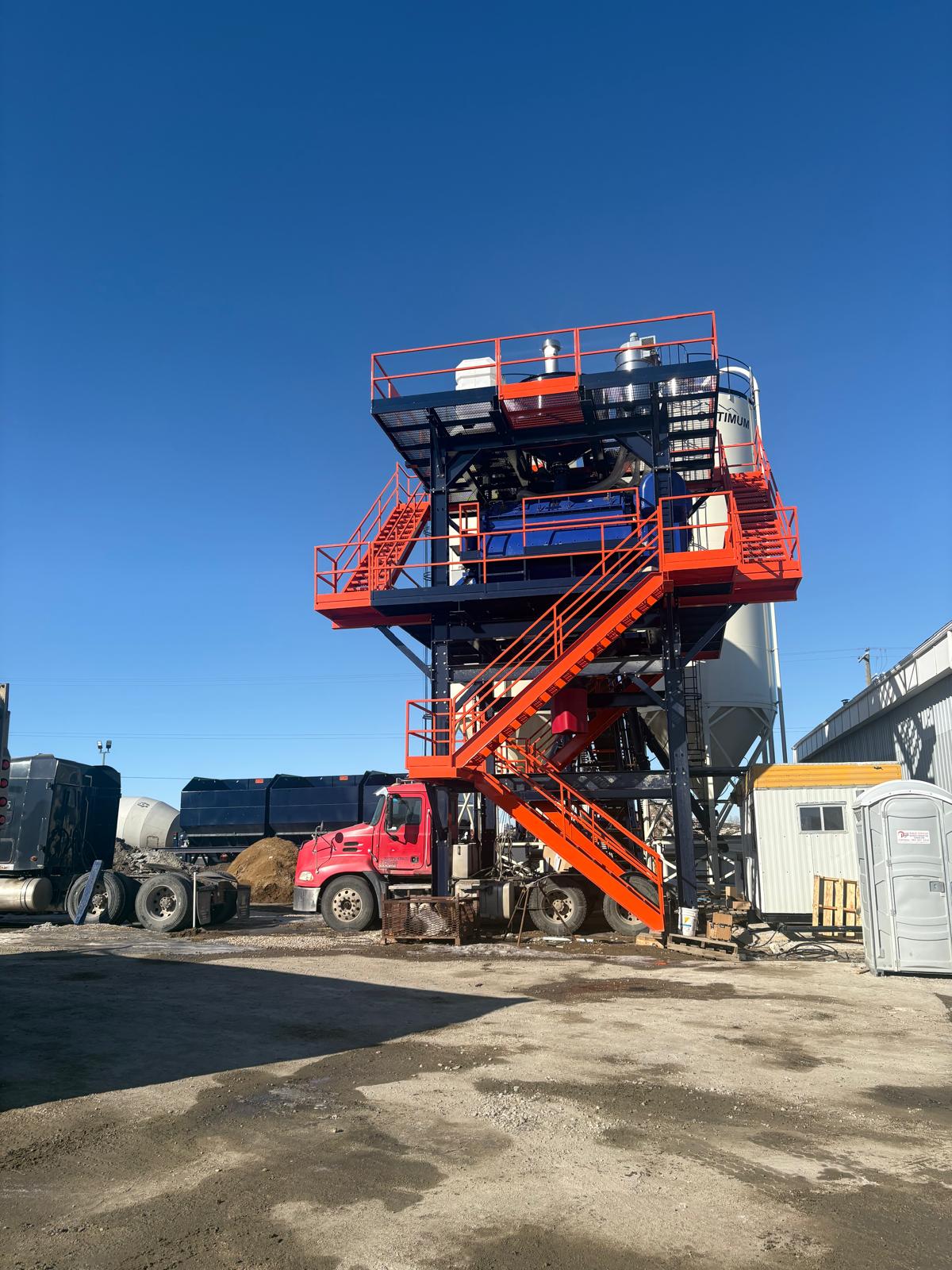 Batch equipment and trucks